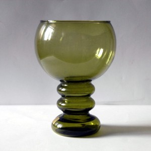 Wazon Kristallglass Regenhutte, Niemcy, lata 70