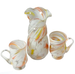 Zestaw szklany, Polska, lata 70