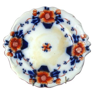 Patera fajansowa w typie Imari, XIX/XX w.