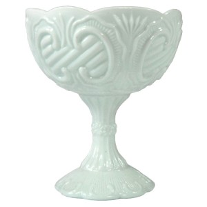 Mleczna patera/owocarka, Ząbkowice, Polska, lata 70