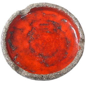 Popielnica ceramiczna Jan van Erp, Holandia, lata 70