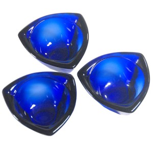 Miseczki Häransilmä proj. Kaj Franck, Nuutajarvi Notsjo, Finlandia, lata 50