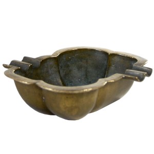 Mosiężna popielnica, Belgia, lata 50