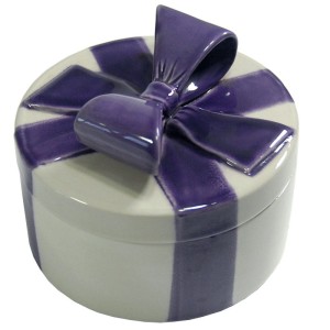 Pudełko ceramiczne  Mancer dla Meiselman, Włochy, lata 60