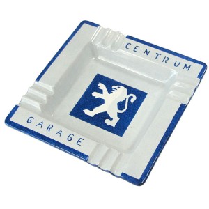 Popielnica reklamowa, lata 80