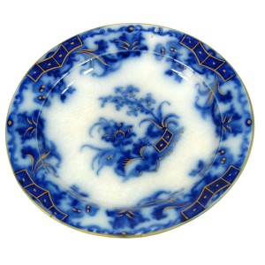 Patera fajansowa J & G Alcock, Wielka Brytania, I poł. XIX w.