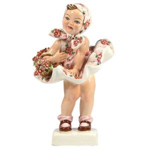 Figurka C. Mollica, Capodimonte, Włochy, lata 30