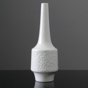 Wysoki wazon Op Art Heinrich, Niemcy, lata 70.