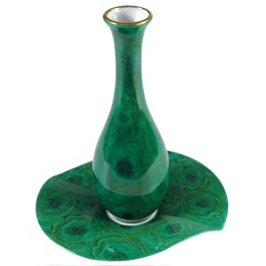 Wazon z podstawką, Limoges, Francja, lata 80