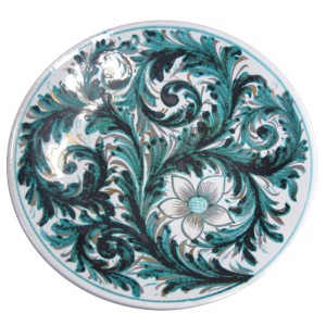 Patera ceramiczna, Włochy, lata 80