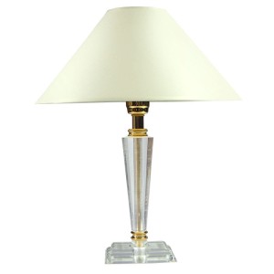 Lampa stołowa Hollywood Regency, lata 80