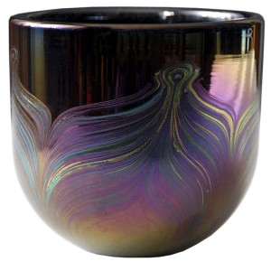 Misa/pojemnik Phoenician Glass,  Malta, lata 80/90