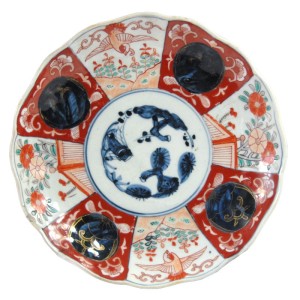 Patera Imari, Japonia, XIX/XX w.