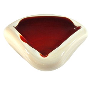 Popielnica szklana, lata 70