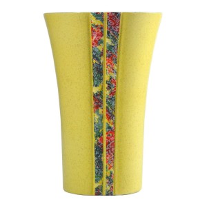 Postmodernistyczny wazon ceramiczny, Niemcy, lata 80