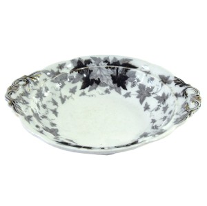 Patera fajansowa Utzschneider & Cie, Sarreguemines, Francja, XIX/XX w