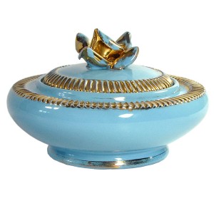 Pojemnik z przykrywką, Galvani Ceramiche, Sesto Fiorentino, Włochy, lata 50