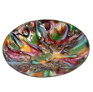 Patera emaliowana, lata 70 