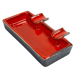 Popielnica ceramiczna Perignem Amphora, Belgia, lata 70 