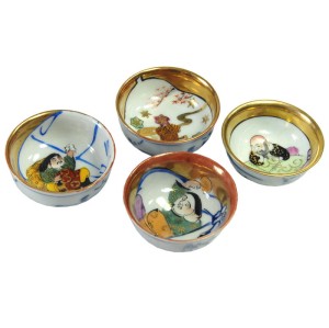 Miseczki porcelanowe, Japonia, XX w.