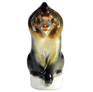 Porcelanowa figurka Mandryl, Łomonosow, Rosja, lata 80