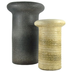 Para dużych wazonów ceramicznych, Niemcy, lata 70