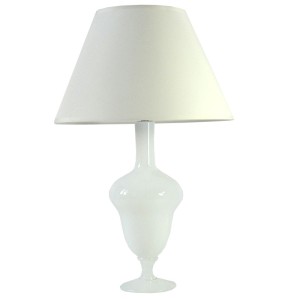Lampa ze szkła opalizującego, Sevres, Francja, lata 50