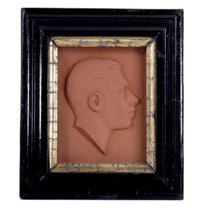Płaskorzeźba ceramiczna, Francja, lata 30