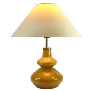 Ceramiczna lampa stołowa Polam-Piła, Polska, lata 70 