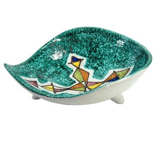 Patera ceramiczna, Włochy, lata 60