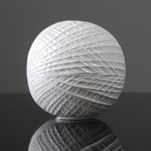 Wazon Op Art z porcelany Wunsiedel, Niemcy, lata 70.