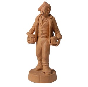 Figurka tragarza, Catania, Włochy, lata 50
